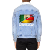 Half German & Half Mexican Flag   Germexican Hispa Unisex Sherpa-lined Denim Jacket | Artistshot