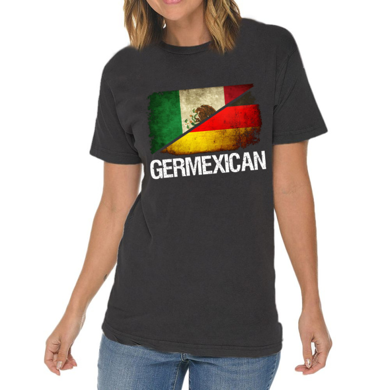 Half German & Half Mexican Flag   Germexican Hispa Vintage T-shirt | Artistshot