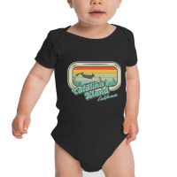 Catalina Island California Retro Snorkeling And Di Baby Bodysuit | Artistshot