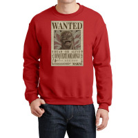 Doflamingo Wanted Poster Crewneck Sweatshirt | Artistshot