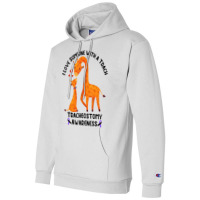 I Love Someone With A Trach Tracheostomy Awareness Champion Hoodie | Artistshot