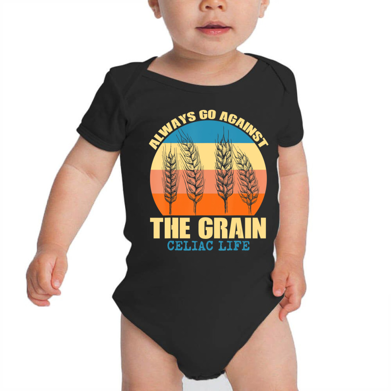 Celiac Life   Wheat Barley Rye Gluten Intolerance Baby Bodysuit | Artistshot