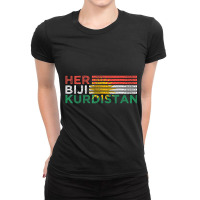 Her Biji Kurdistan T Shirt Ladies Fitted T-shirt | Artistshot