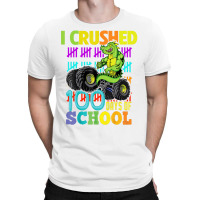 Mens Funny And Cute Alligator Monster Truck 100 Da T-shirt | Artistshot