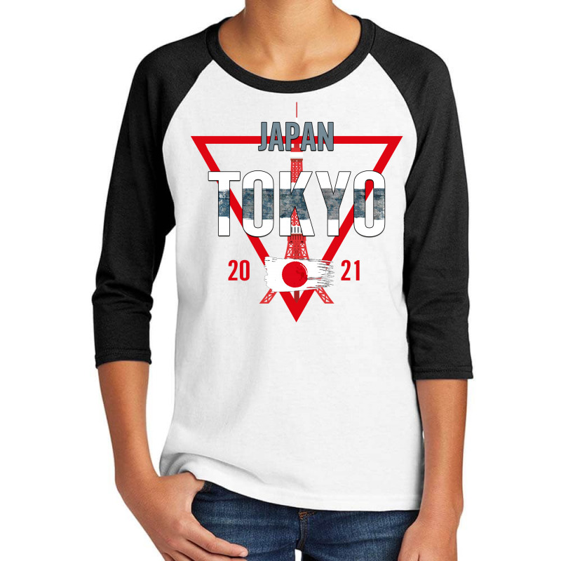 Japan Tokyo 2021 For Light Youth 3/4 Sleeve by autlu2024 | Artistshot