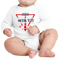 Japan Tokyo 2021 For Light Long Sleeve Baby Bodysuit | Artistshot