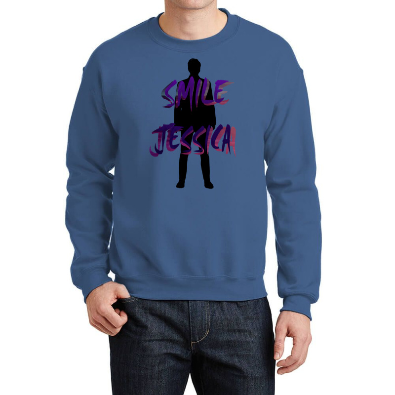 Smile Jessica Crewneck Sweatshirt by alchaobpsr | Artistshot