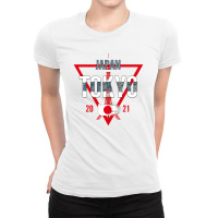 Japan Tokyo 2021 For Light Ladies Fitted T-shirt | Artistshot