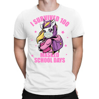 I Survived 100 Masked School Days Shirt, Kids Virt T-shirt | Artistshot