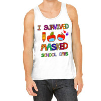 I Survived 100 Masked School Days Student Teacher Tank Top | Artistshot