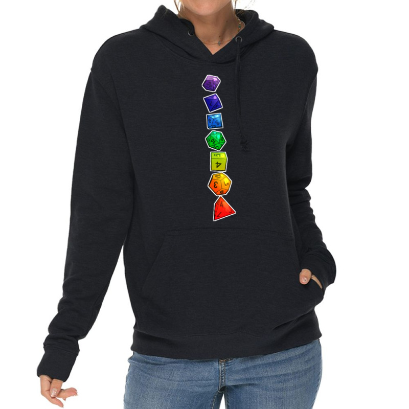 Align Your Dice Lightweight Hoodie | Artistshot