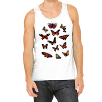 Butterflies Model. Tank Top | Artistshot