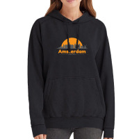 Amsterdam Skyline Vintage Hoodie | Artistshot