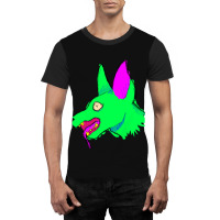 Neon Rabid Zombie Dog Graphic T-shirt | Artistshot