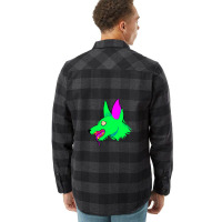 Neon Rabid Zombie Dog Flannel Shirt | Artistshot