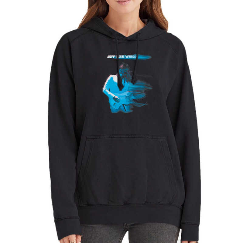 Jeff Beck - Wired Album Vintage Hoodie | Artistshot