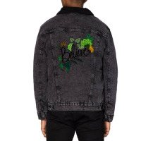 Believe Flowers Unisex Sherpa-lined Denim Jacket | Artistshot