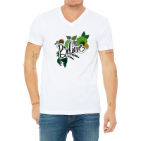 Believe Flowers V-neck Tee | Artistshot