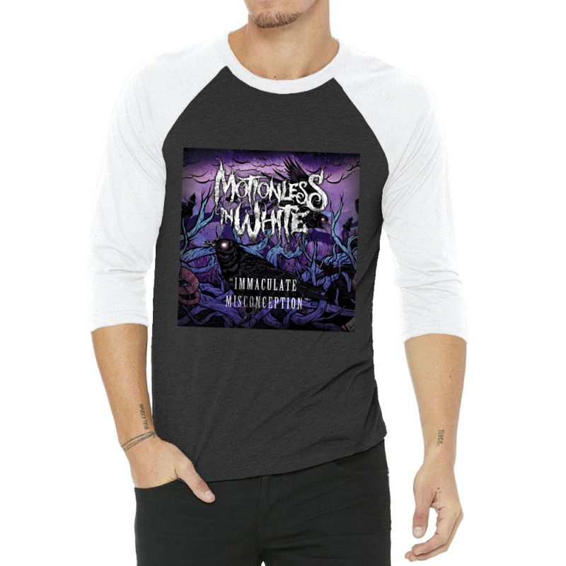 Motionless In White Immaculate Misconception 3/4 Sleeve Shirt by DAVIDJOHNSANDISON | Artistshot