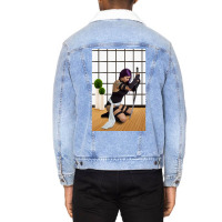 Meditation Unisex Sherpa-lined Denim Jacket | Artistshot