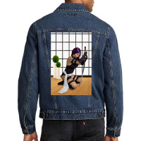 Meditation Men Denim Jacket | Artistshot