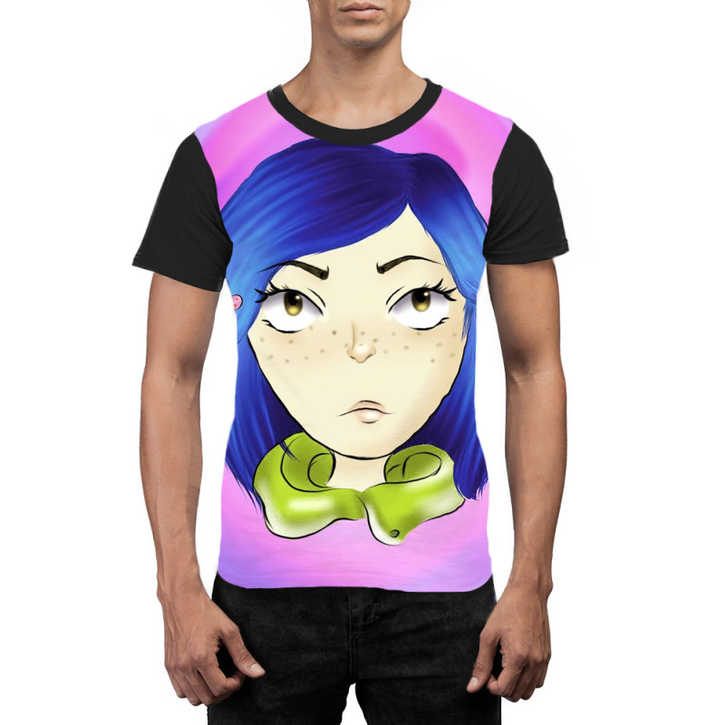 Coraline Vector Illustration Graphic T-shirt | Artistshot