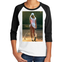 Tennis Girl Martin Elliott Youth 3/4 Sleeve | Artistshot