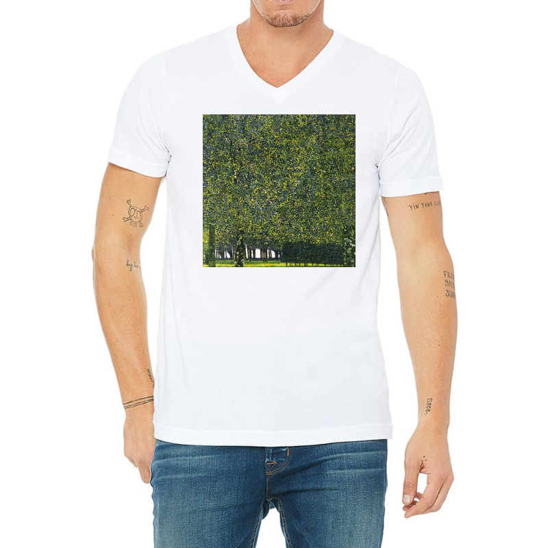 Park By Gustav Klimt V-neck Tee | Artistshot