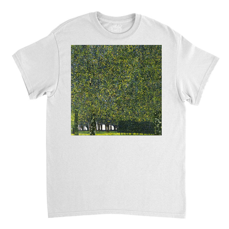 Park By Gustav Klimt Classic T-shirt | Artistshot