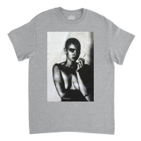 Black And White Portrait Classic T-shirt | Artistshot