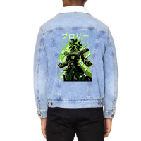 Dragonball Broly Roarr Unisex Sherpa-lined Denim Jacket | Artistshot