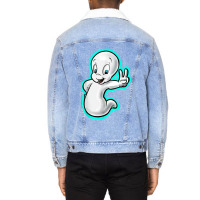 Ghost Unisex Sherpa-lined Denim Jacket | Artistshot