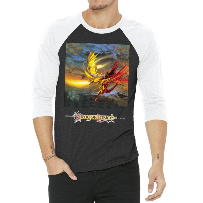 Dragonlance Legend Of Huma Artwork 3/4 Sleeve Shirt by EvanWayneCofer | Artistshot