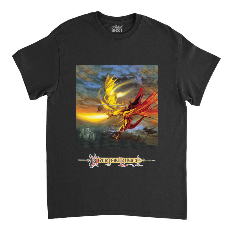 Dragonlance Legend Of Huma Artwork Classic T-shirt by EvanWayneCofer | Artistshot