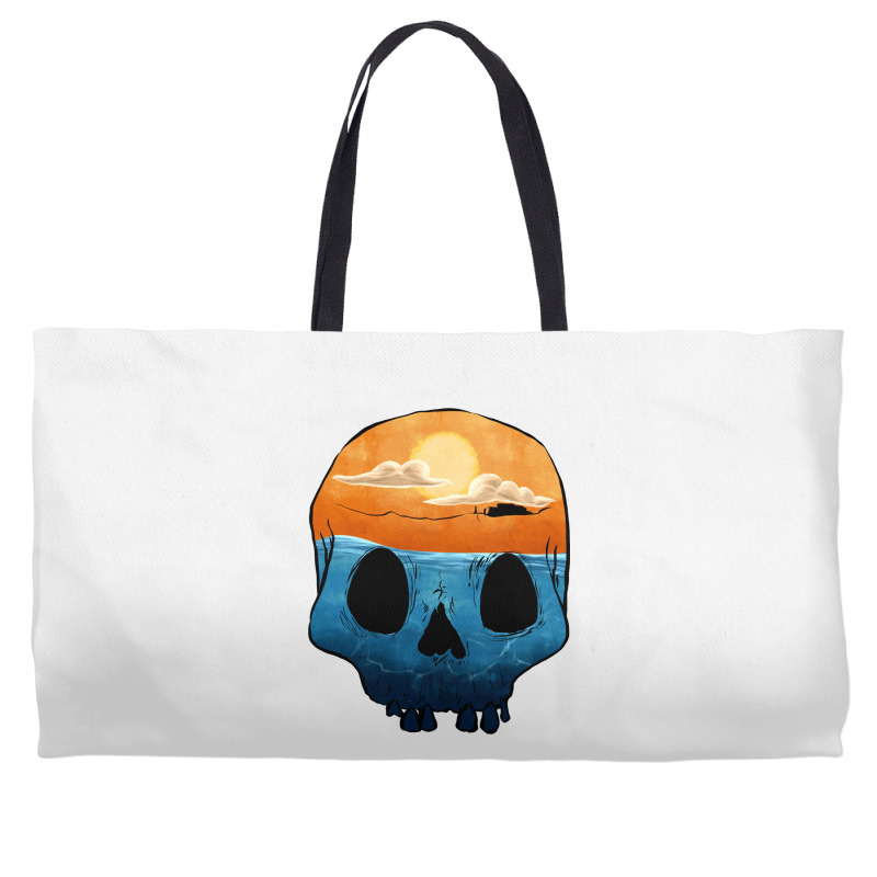 Sunset Skull Weekender Totes | Artistshot