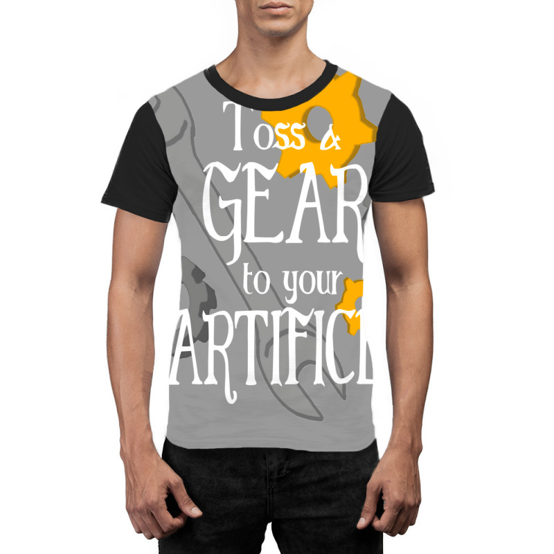 Toss A Gear To Your Artificer. Graphic T-shirt by winkleslifkos | Artistshot