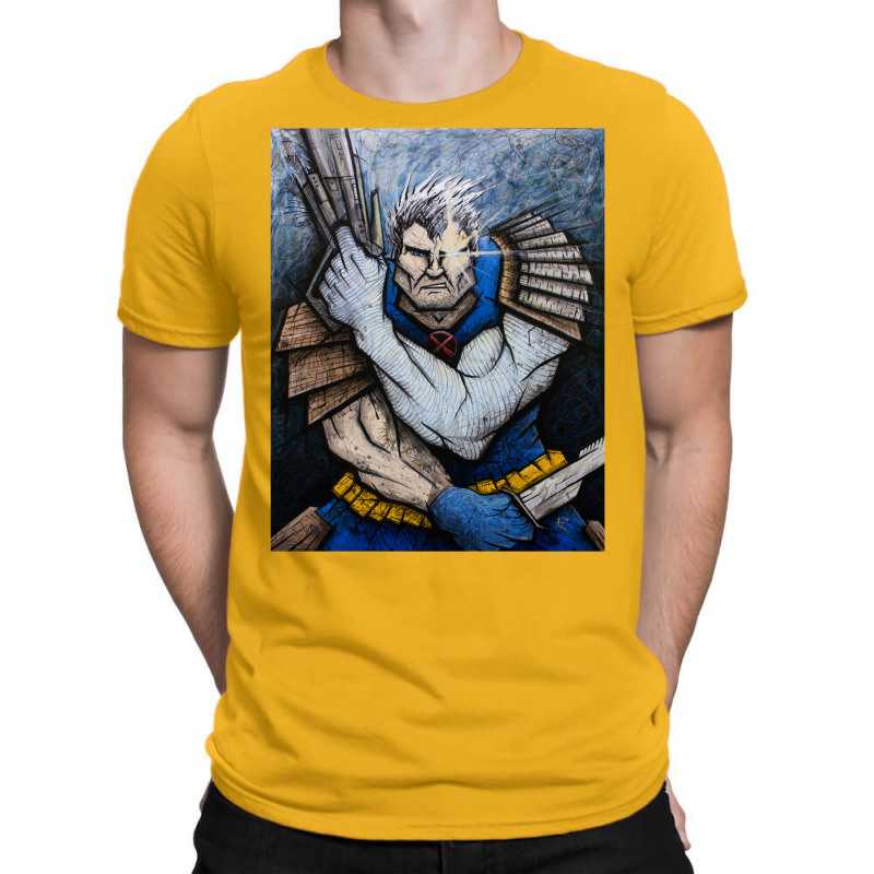 Cable Of The New Mutants T-Shirt by moalimbano3 | Artistshot