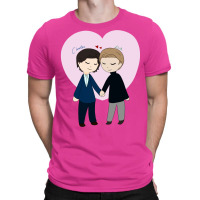 Chibi Charles And Erik T-shirt | Artistshot