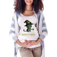 Angry Cat Maternity Scoop Neck T-shirt | Artistshot