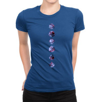 Mulberry Rpg Dice Ladies Fitted T-shirt | Artistshot