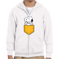 Peanuts  Snoop Youth Zipper Hoodie | Artistshot