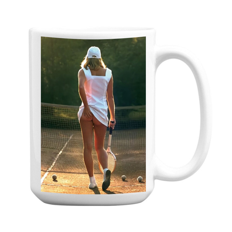 Tennis Girl Martin Elliott 15 Oz Coffee Mug | Artistshot