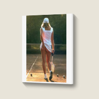 Tennis Girl Martin Elliott Portrait Canvas Print | Artistshot