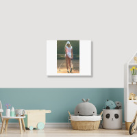 Tennis Girl Martin Elliott Landscape Canvas Print | Artistshot