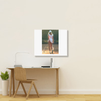 Tennis Girl Martin Elliott Landscape Canvas Print | Artistshot