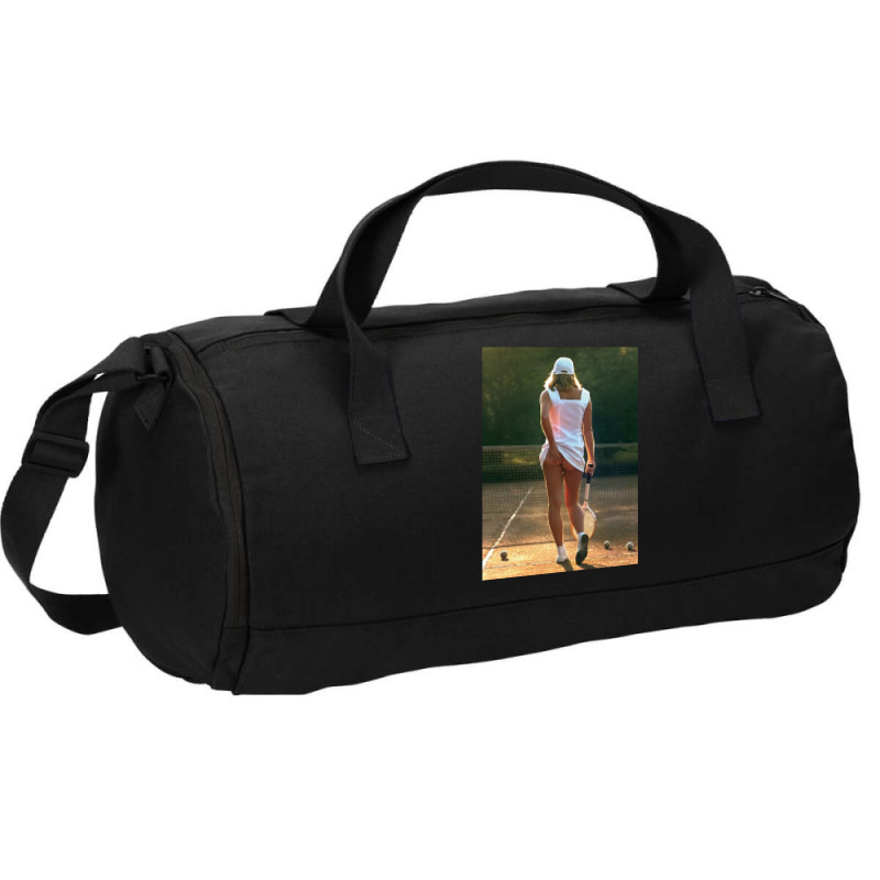 Tennis Girl Martin Elliott Duffel Bag | Artistshot