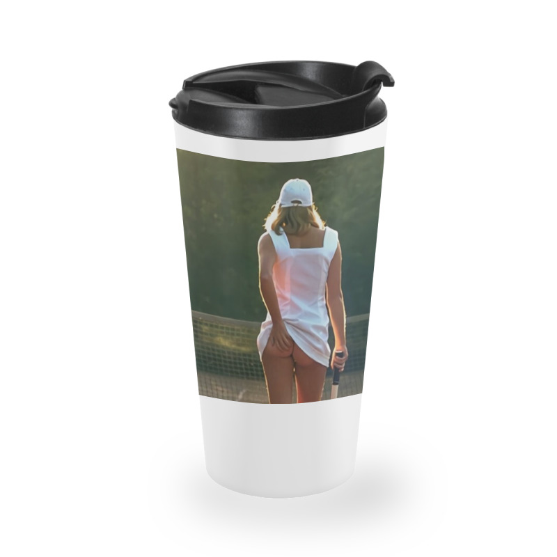 Tennis Girl Martin Elliott Travel Mug | Artistshot