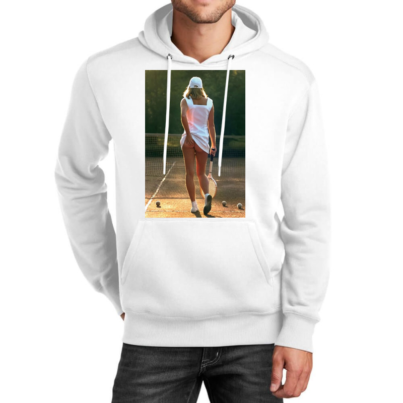 Tennis Girl Martin Elliott Unisex Hoodie | Artistshot