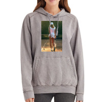 Tennis Girl Martin Elliott Vintage Hoodie | Artistshot