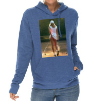 Tennis Girl Martin Elliott Lightweight Hoodie | Artistshot